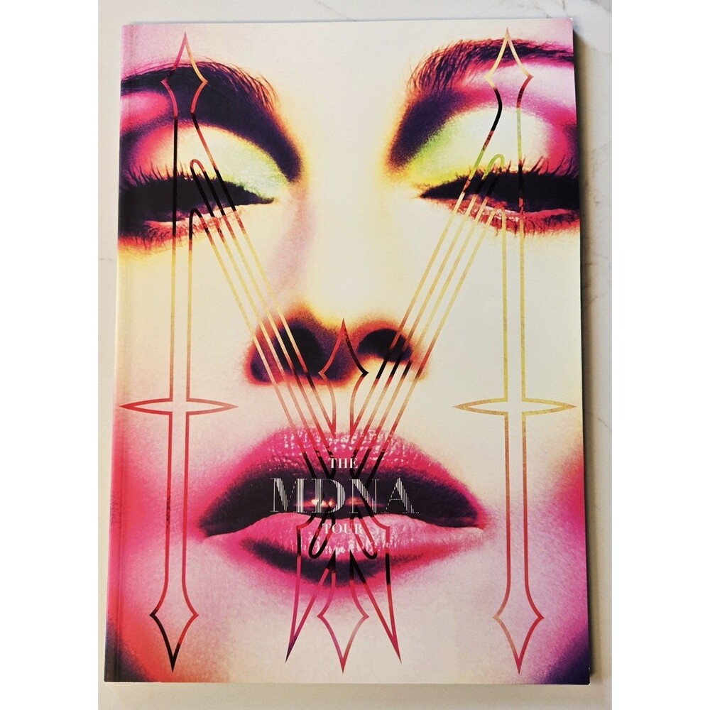 Madonna The MDNA Tour Official Concert Program 2012 World Tour Photo Book Art